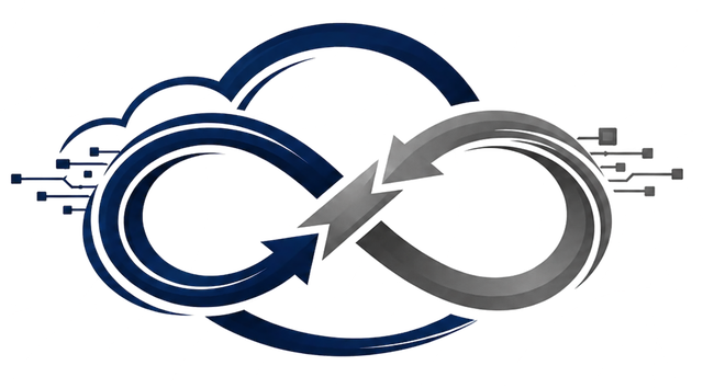 DeeAROps — infinity cloud logo